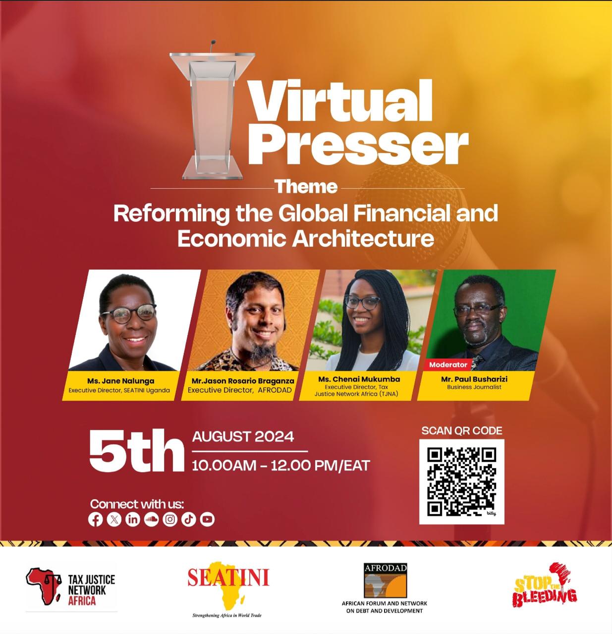 Press Invite_Virtual Press Conference on Reforming the Global Financial and Economic Systems